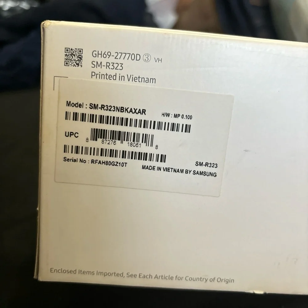 Samsung SM-R323NBKAXAR Gear VR - Brand New (Box opened to check contents only)